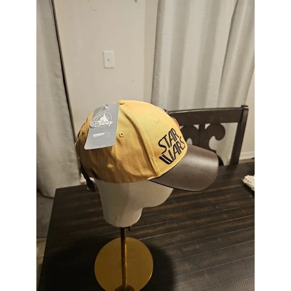 Disney Brown Star Wars 45th Anniversary Concept Series Cap Cotton Hat 3 Pin Back - Picture 9 of 12
